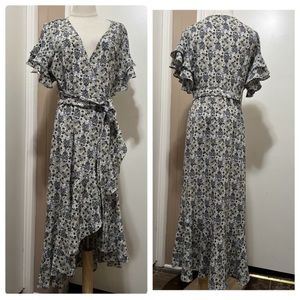 Max studio wrap dress